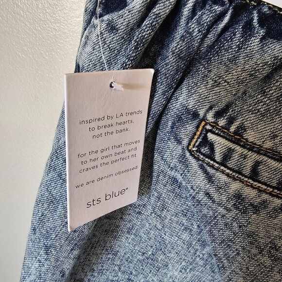 NWT STS BLUE MILA PAPER BAG SHORT 13' HIGH RISE SIZE 29 - Picture 14 of 15